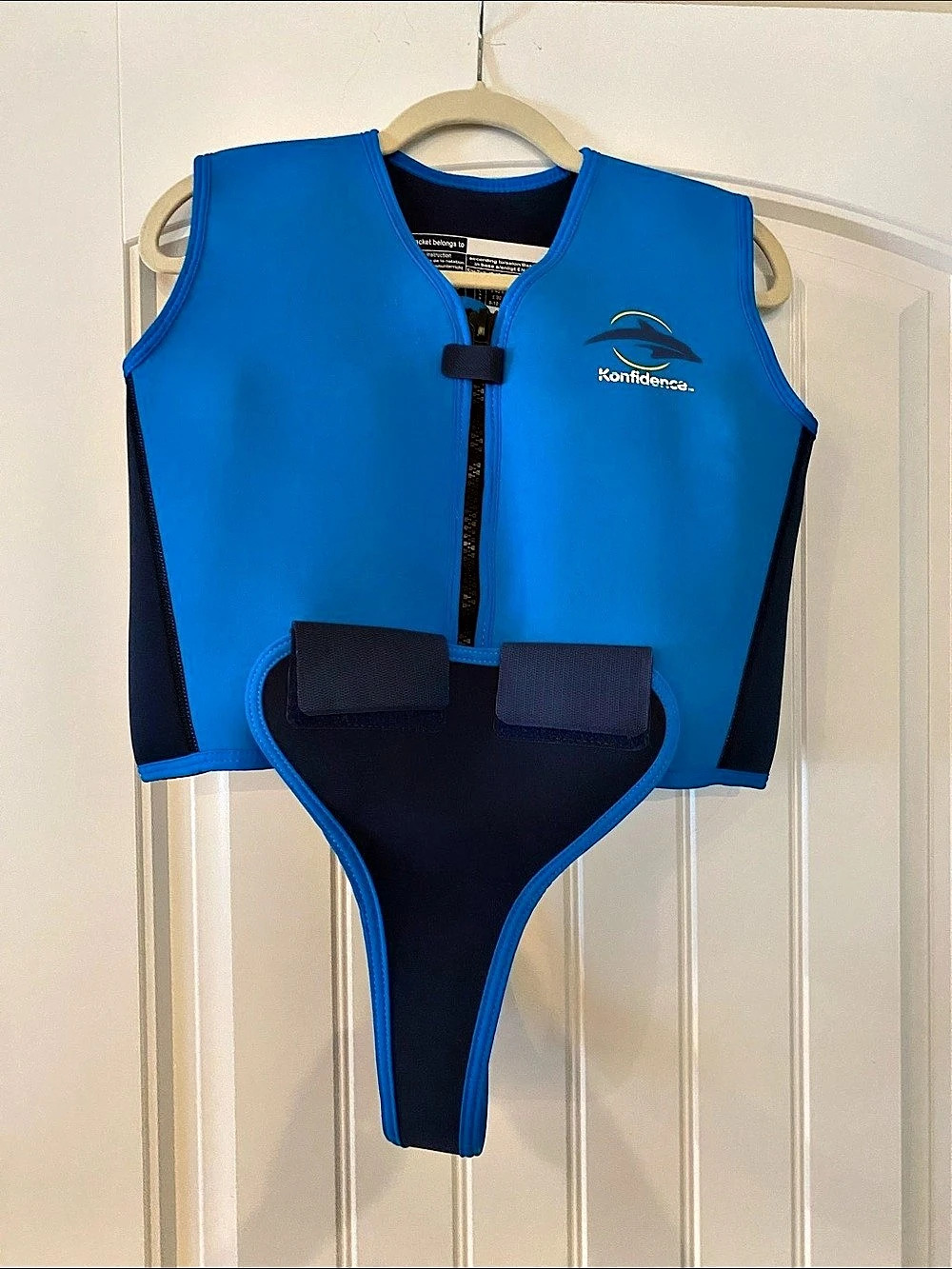 Konfidence The Original Konfidence Jacket Blue & Black Flotation Vest Boys Girls